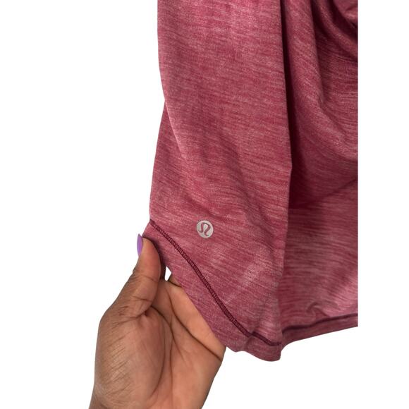 Lululemon Free To Be Serene 2 in 1 Tank Top Pink Workout Athletic Active Size 8 - Picture 4 of 8